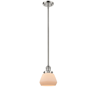 A thumbnail of the Innovations Lighting 201S Fulton Polished Nickel / Matte White Cased