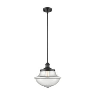 A thumbnail of the Innovations Lighting 201S Large Oxford Matte Black / Seedy