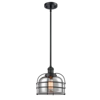A thumbnail of the Innovations Lighting 201S Large Bell Cage Matte Black / Plated Smoke