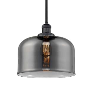 A thumbnail of the Innovations Lighting 201S X-Large Bell Matte Black / Plated Smoked