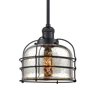 A thumbnail of the Innovations Lighting 201S Large Bell Cage Matte Black / Silver Plated Mercury