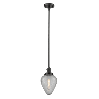 A thumbnail of the Innovations Lighting 201S Geneseo Oiled Rubbed Bronze / Clear Crackle