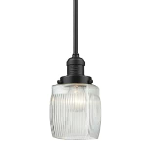 A thumbnail of the Innovations Lighting 201S Colton Oil Rubbed Bronze / Thick Clear Halophane