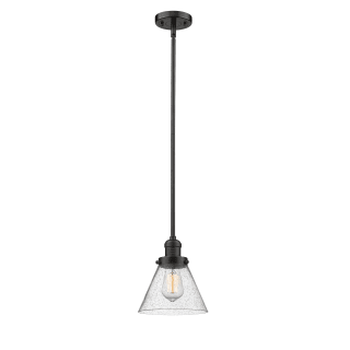 A thumbnail of the Innovations Lighting 201S Large Cone Oiled Rubbed Bronze / Seedy