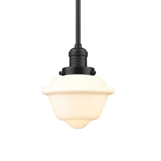 A thumbnail of the Innovations Lighting 201S Small Oxford Oil Rubbed Bronze / Matte White Cased