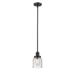 A thumbnail of the Innovations Lighting 201S Small Bell Oiled Rubbed Bronze / Seedy