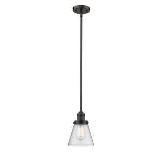A thumbnail of the Innovations Lighting 201S Small Cone Oiled Rubbed Bronze / Seedy