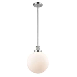 A thumbnail of the Innovations Lighting 201S X-Large Beacon Polished Chrome / Matte White