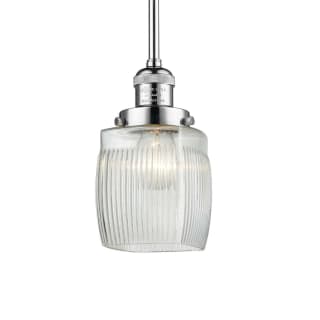 A thumbnail of the Innovations Lighting 201S Colton Polished Chrome / Thick Clear Halophane