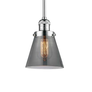 A thumbnail of the Innovations Lighting 201S Small Cone Polished Chrome / Smoked
