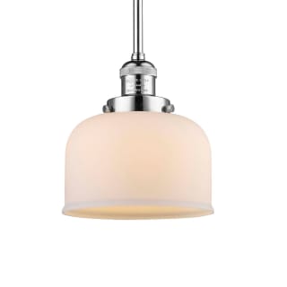 A thumbnail of the Innovations Lighting 201S Large Bell Polished Chrome / Matte White Cased