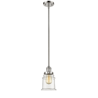 A thumbnail of the Innovations Lighting 201S Canton Polished Nickel / Clear