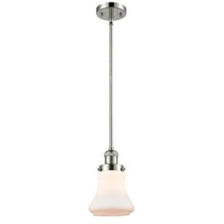 A thumbnail of the Innovations Lighting 201S Bellmont Polished Nickel / Matte White