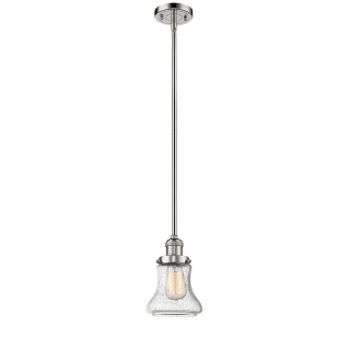 A thumbnail of the Innovations Lighting 201S Bellmont Polished Nickel / Seedy