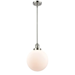 A thumbnail of the Innovations Lighting 201S X-Large Beacon Polished Nickel / Matte White