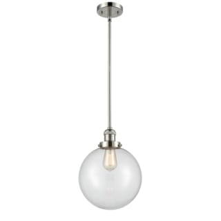 A thumbnail of the Innovations Lighting 201S X-Large Beacon Polished Nickel / Clear