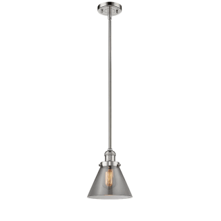 A thumbnail of the Innovations Lighting 201S Large Cone Polished Nickel / Smoked