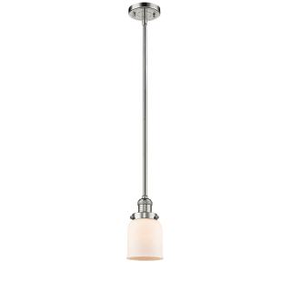 A thumbnail of the Innovations Lighting 201S Small Bell Polished Nickel / Matte White Cased
