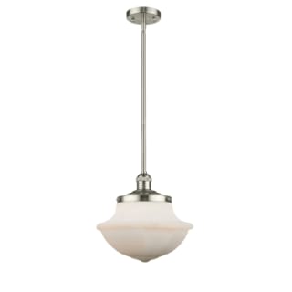 A thumbnail of the Innovations Lighting 201S Large Oxford Polished Nickel / Matte White