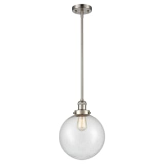 A thumbnail of the Innovations Lighting 201S X-Large Beacon Brushed Satin Nickel / Seedy