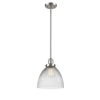 A thumbnail of the Innovations Lighting 201S Pendleton Brushed Satin Nickel / Halophane