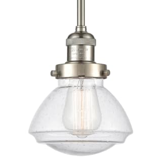 A thumbnail of the Innovations Lighting 201S Olean Brushed Satin Nickel / Seedy
