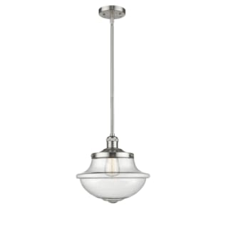 A thumbnail of the Innovations Lighting 201S Large Oxford Brushed Satin Nickel / Seedy