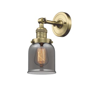 A thumbnail of the Innovations Lighting 203 Small Bell Antique Brass / Smoke