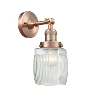 A thumbnail of the Innovations Lighting 203 Colton Antique Copper / Clear