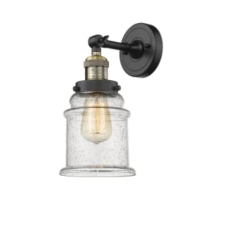 A thumbnail of the Innovations Lighting 203 Canton Black Antique Brass / Seedy