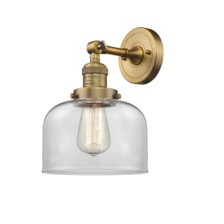 A thumbnail of the Innovations Lighting 203 Large Bell Brushed Brass / Clear