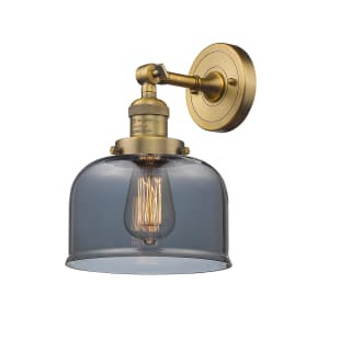 A thumbnail of the Innovations Lighting 203 Large Bell Brushed Brass / Smoked