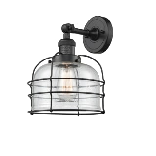 A thumbnail of the Innovations Lighting 203 Large Bell Cage Matte Black / Seedy