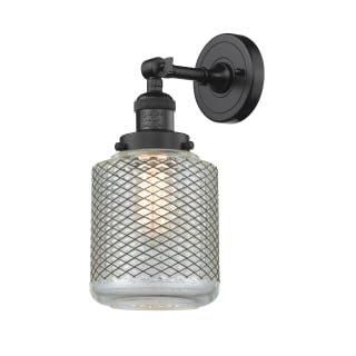 A thumbnail of the Innovations Lighting 203 Stanton Oil Rubbed Bronze / Wire Mesh