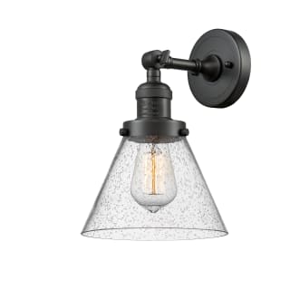 A thumbnail of the Innovations Lighting 203 Large Cone Oiled Rubbed Bronze / Seedy