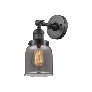 A thumbnail of the Innovations Lighting 203 Small Bell Oiled Rubbed Bronze / Smoked