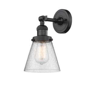 A thumbnail of the Innovations Lighting 203 Small Cone Oiled Rubbed Bronze / Seedy