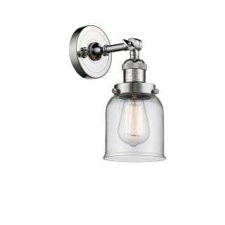 A thumbnail of the Innovations Lighting 203 Small Bell Polished Chrome / Clear