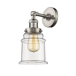 A thumbnail of the Innovations Lighting 203 Canton Satin Brushed Nickel / Clear