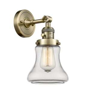 A thumbnail of the Innovations Lighting 203SW Bellmont Antique Brass / Clear