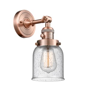 A thumbnail of the Innovations Lighting 203SW Small Bell Antique Copper / Seedy