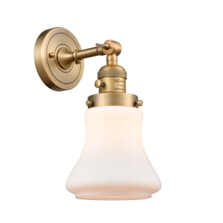 A thumbnail of the Innovations Lighting 203SW Bellmont Brushed Brass / Matte White