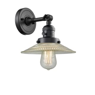 A thumbnail of the Innovations Lighting 203SW Halophane Matte Black / Flat