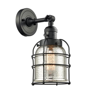 A thumbnail of the Innovations Lighting 203SW Small Bell Cage Matte Black / Silver Plated Mercury