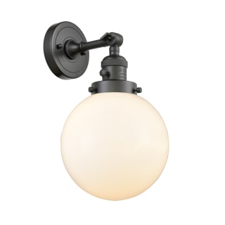 A thumbnail of the Innovations Lighting 203SW-8 Beacon Oil Rubbed Bronze / Matte White