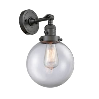 A thumbnail of the Innovations Lighting 203SW-8 Beacon Oil Rubbed Bronze / Clear