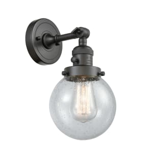 A thumbnail of the Innovations Lighting 203SW-6 Beacon Oil Rubbed Bronze / Seedy