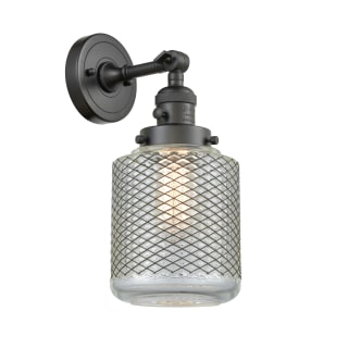 A thumbnail of the Innovations Lighting 203SW Stanton Oil Rubbed Bronze / Wire Mesh