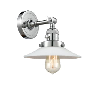 A thumbnail of the Innovations Lighting 203SW Halophane Polished Chrome / Matte White