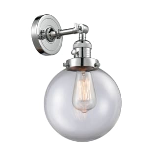 A thumbnail of the Innovations Lighting 203SW-8 Beacon Polished Chrome / Clear